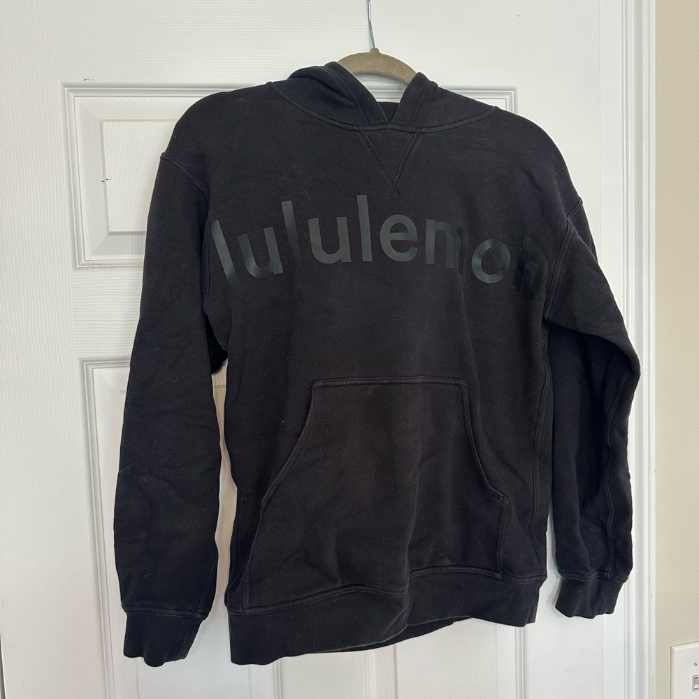 Lululemon graphic logo Black Hoodie